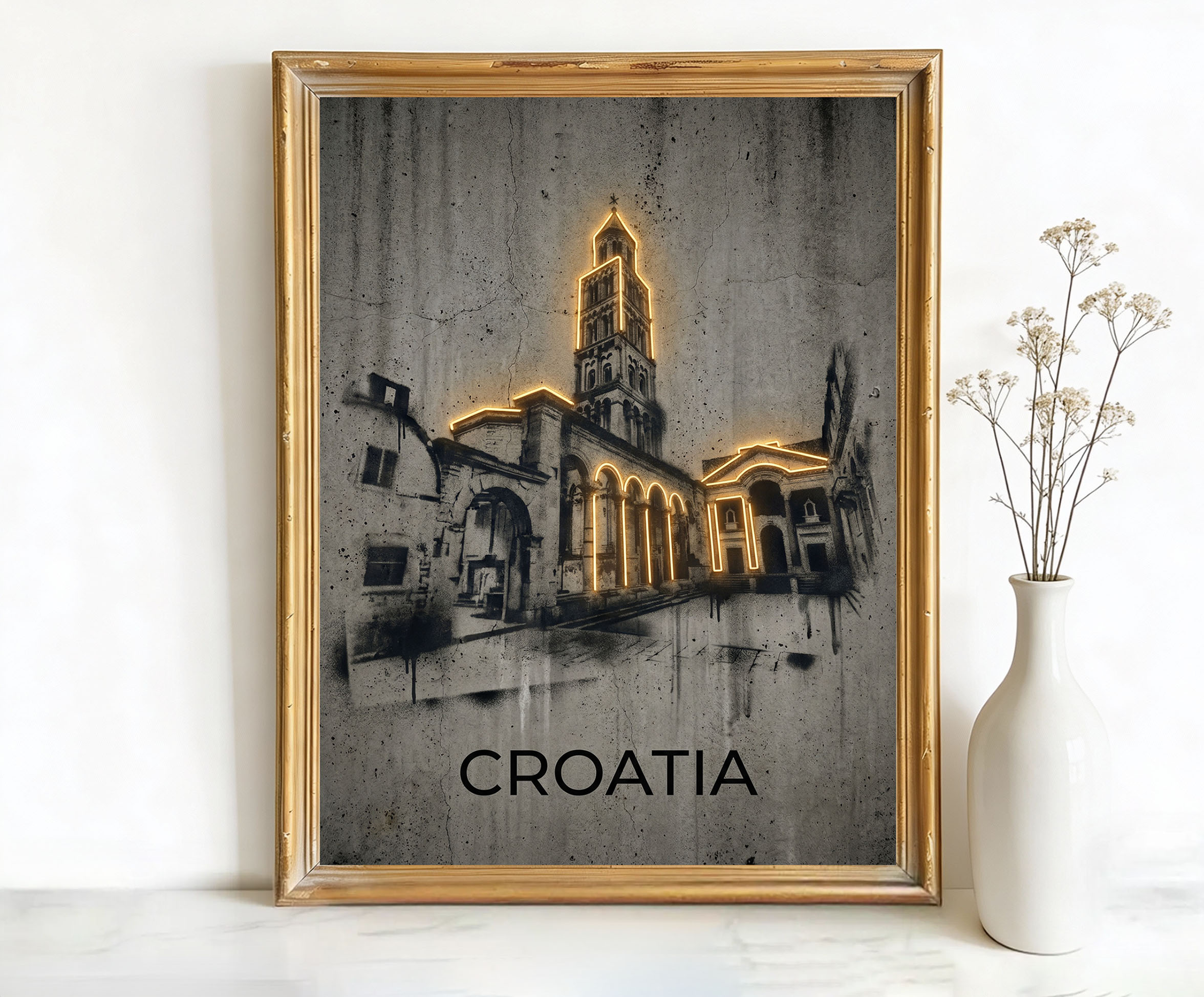 Split Croatia Diocletian's Palace Art