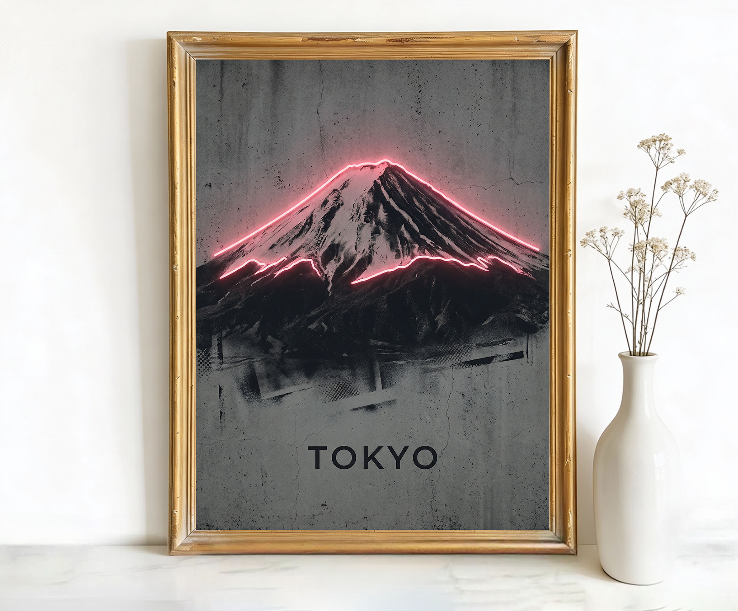 Tokyo Japan Mount Fuji Art
