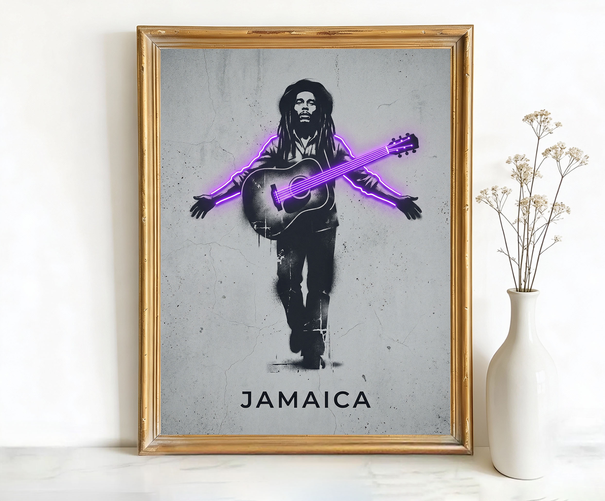 Jamaica Jamaica Bob Marley Art