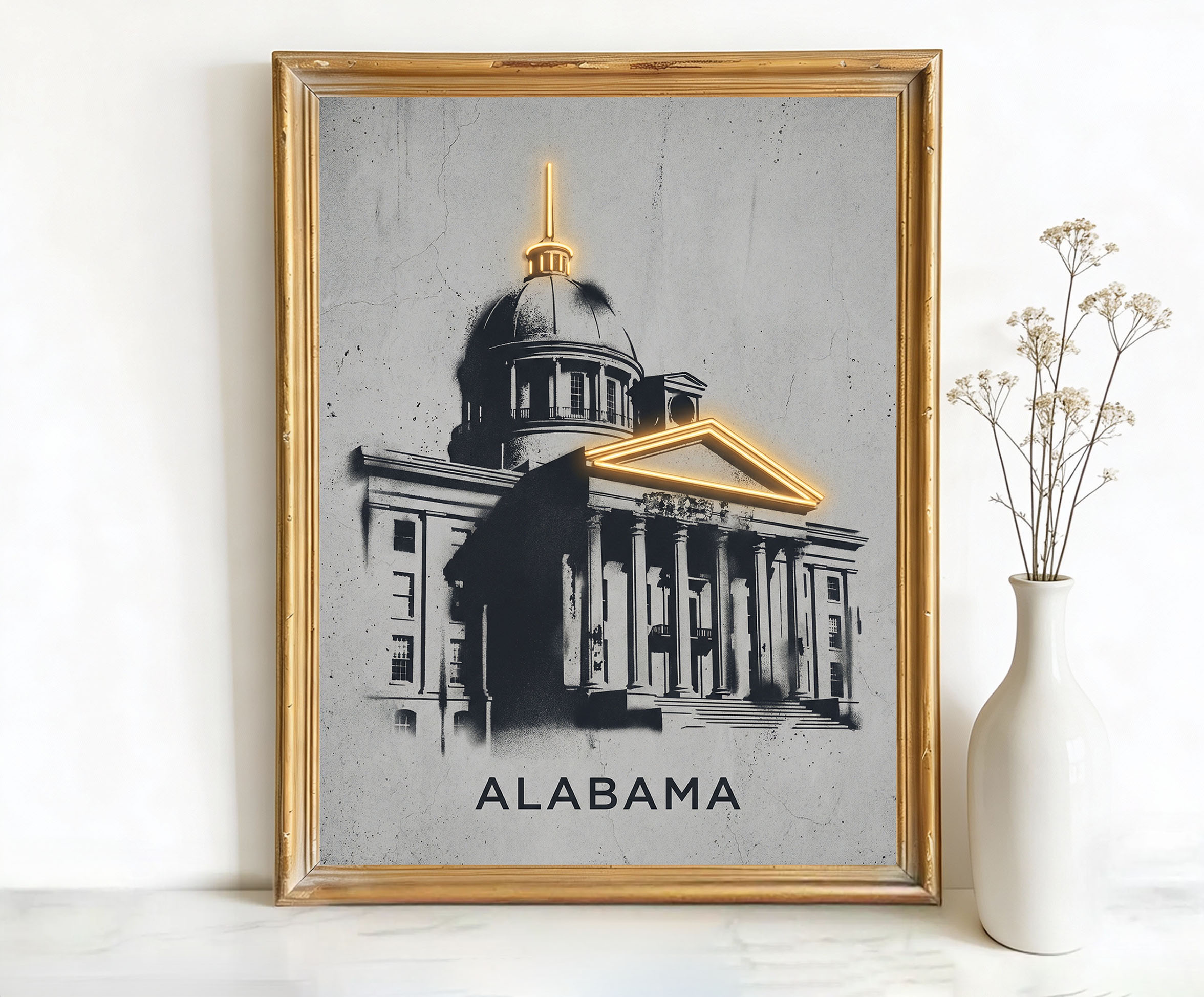 Montgomery Alabama State Capitol Art