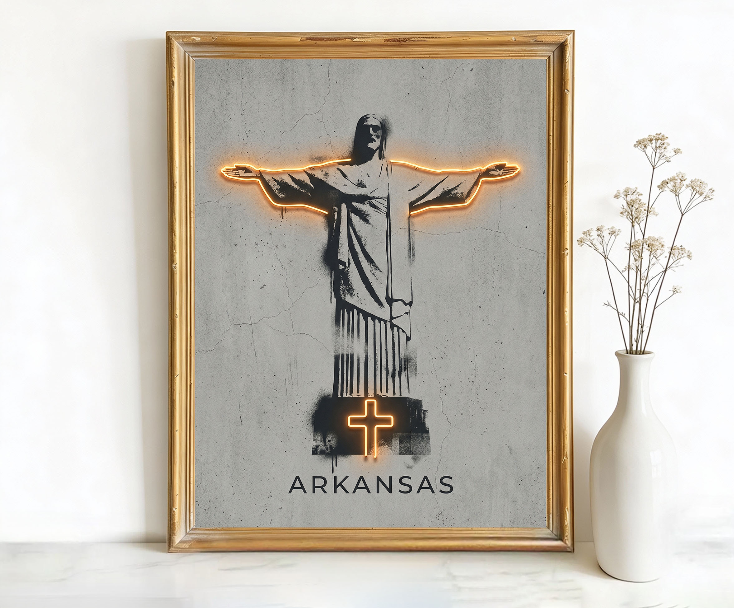 Arkansas USA Christ the Redeemer Statue Art