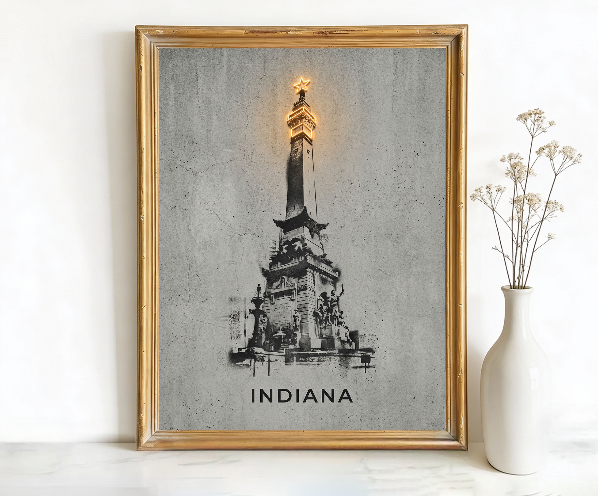 Indianapolis Indiana Soldiers and Sailors Monument Art