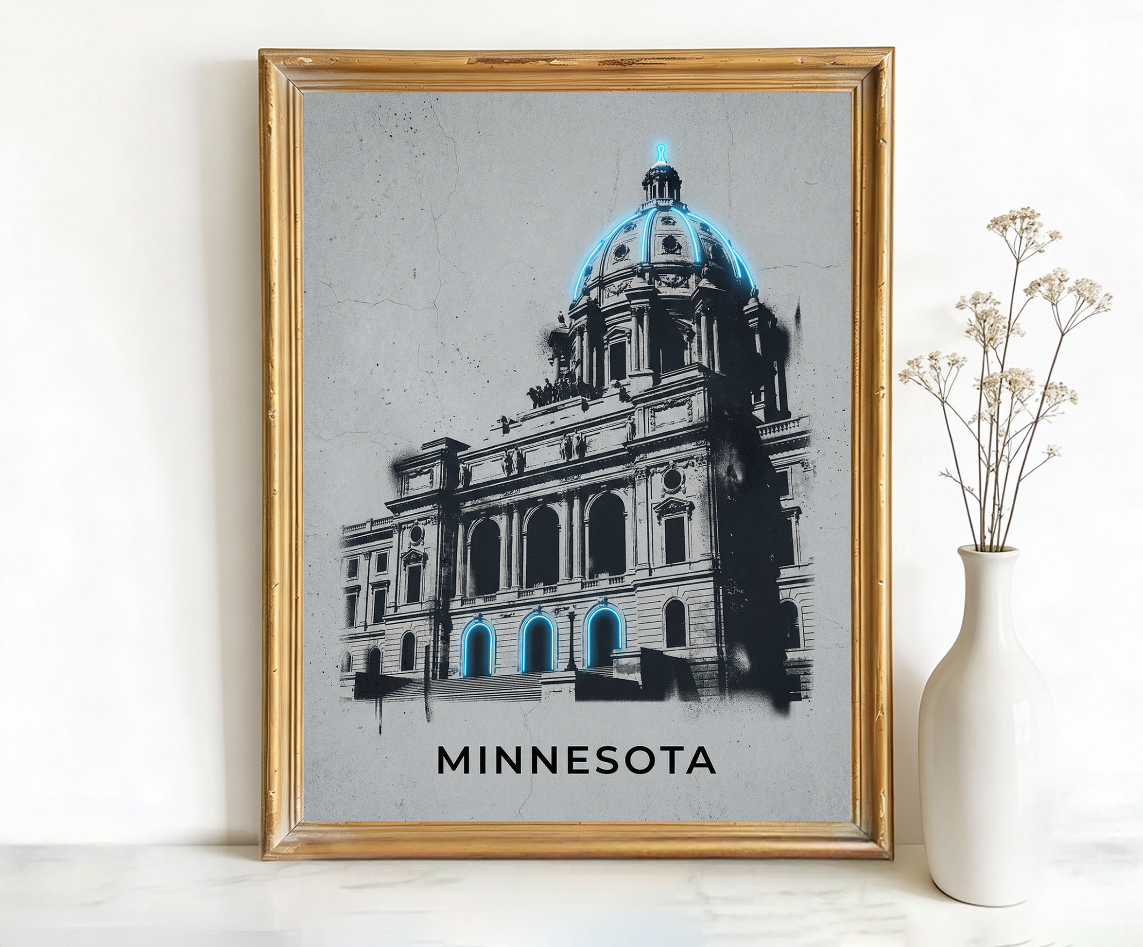 St. Paul Minnesota State Capitol Building Art