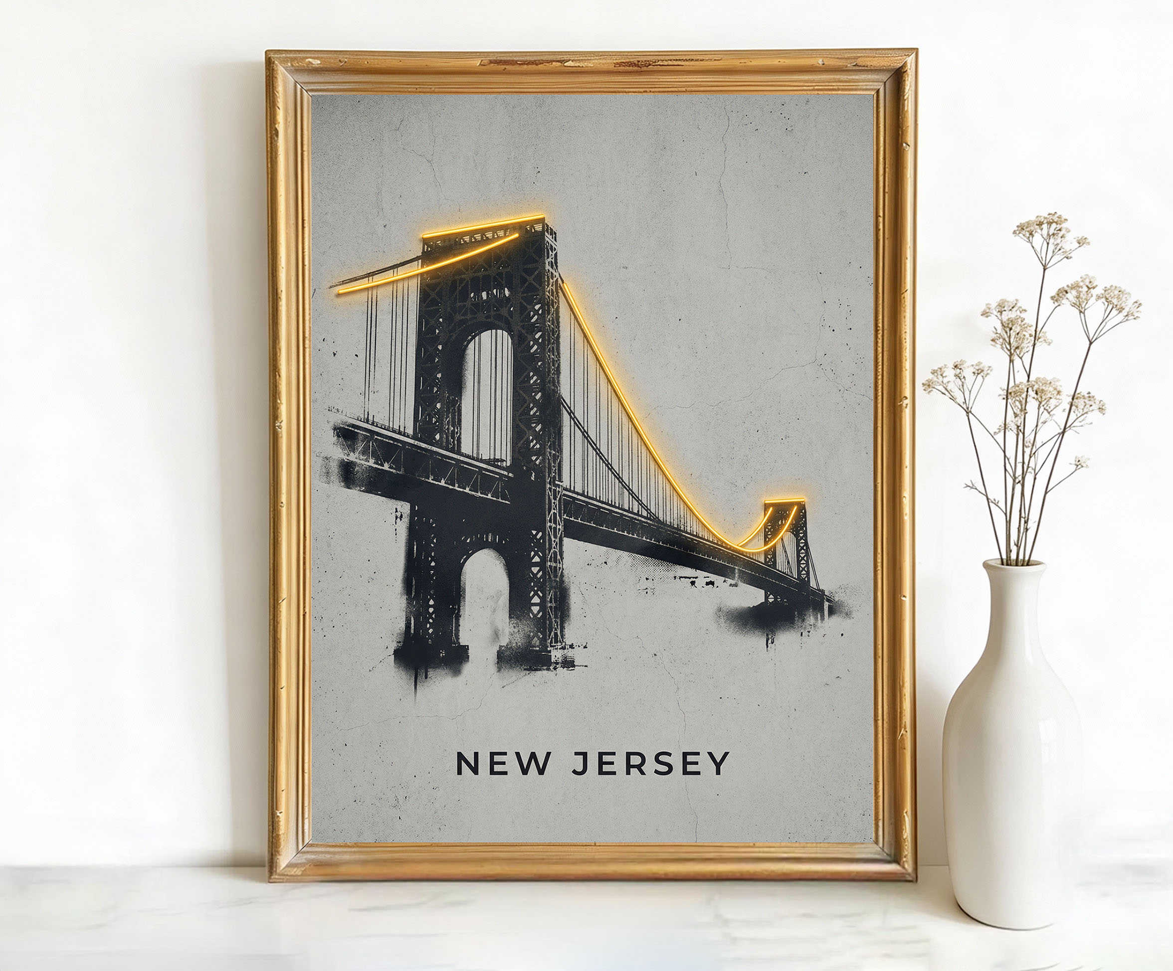 New Jersey George Washington Bridge Art