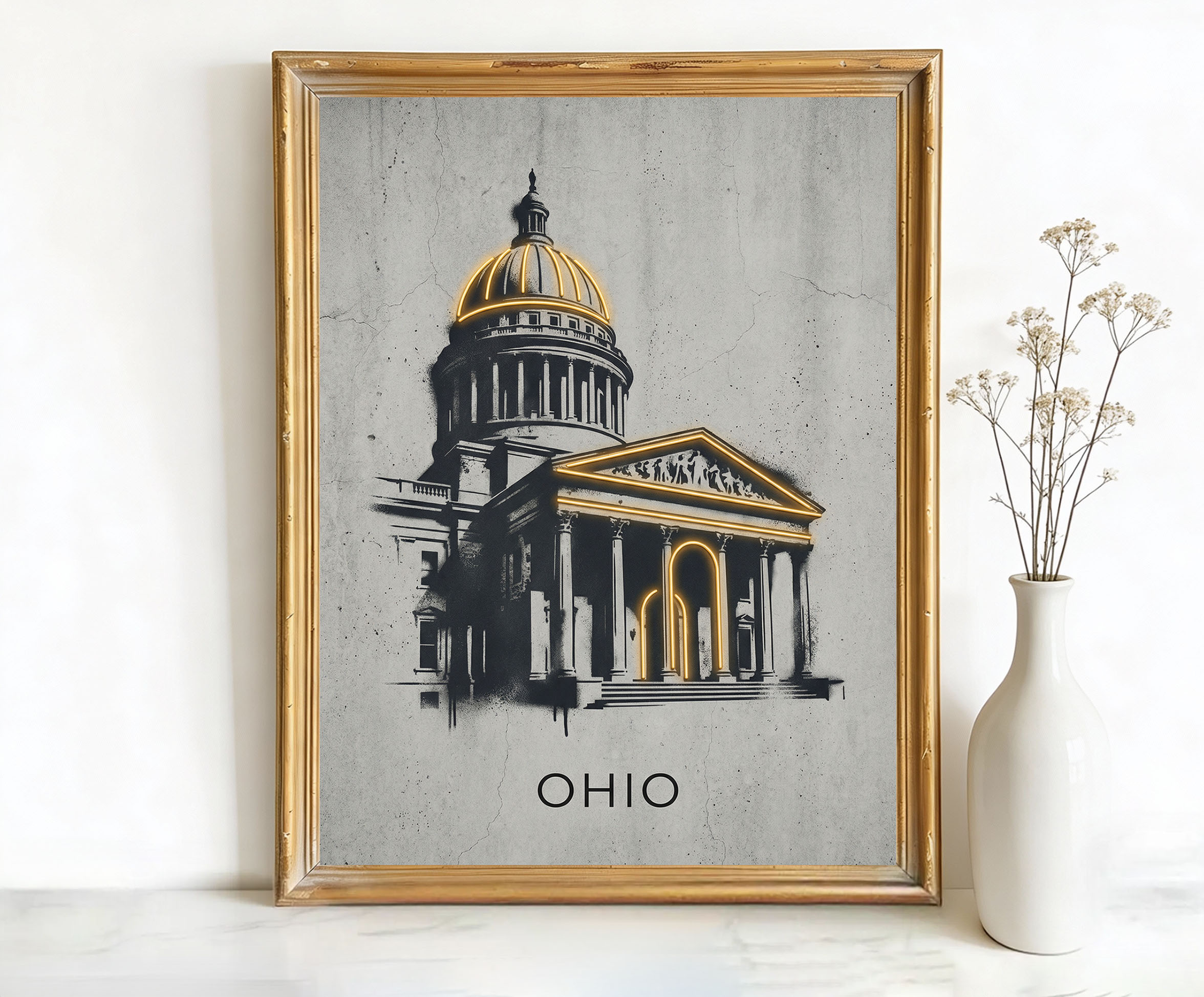 Columbus Ohio Statehouse Art