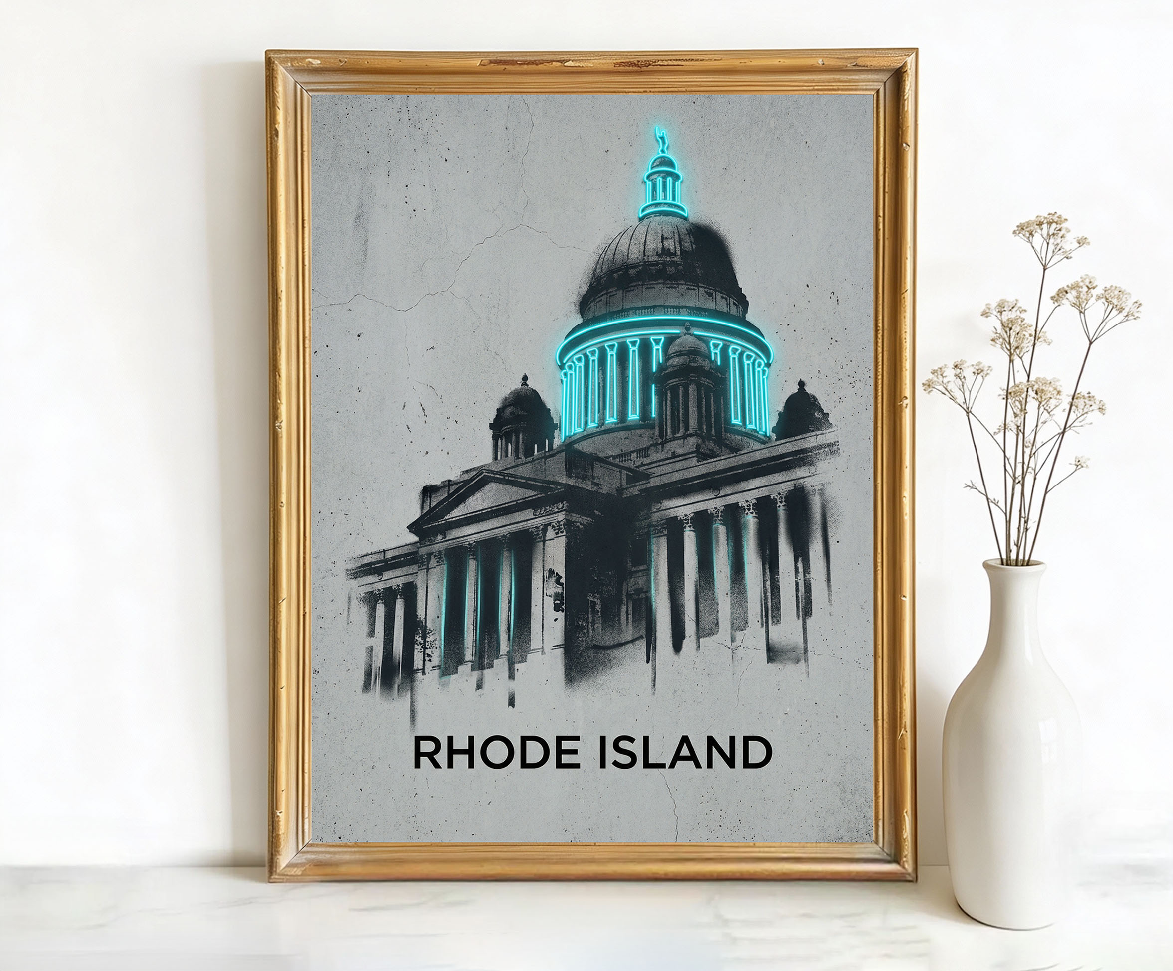 Providence Rhode Island State House Art